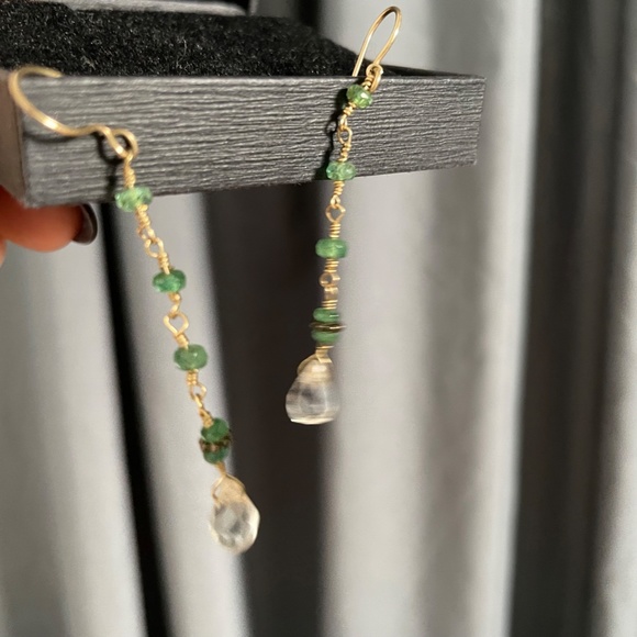 Lovely Alexis Bittar Long Delicate Dangling Earrings - Picture 8 of 16